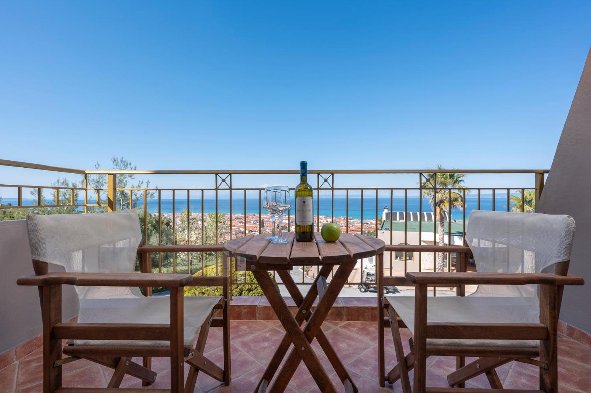 Alia Palace Hotel - Adults Only 16+ Calcídica Exterior foto A balcony in Spain